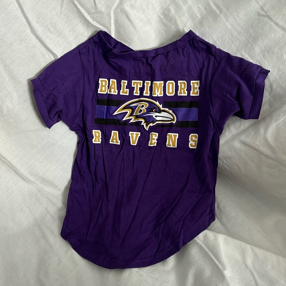 Baltimore Ravens dog shirt